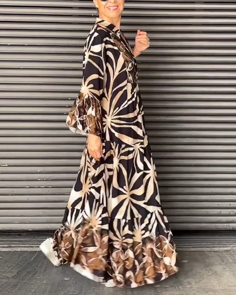 Anika™ - casual printed vacation dress