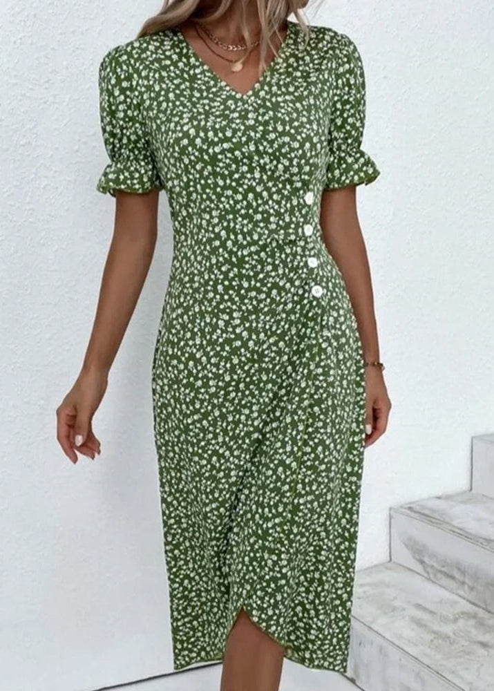 Aysel™ - Elegant and Comfortable Floral Dress