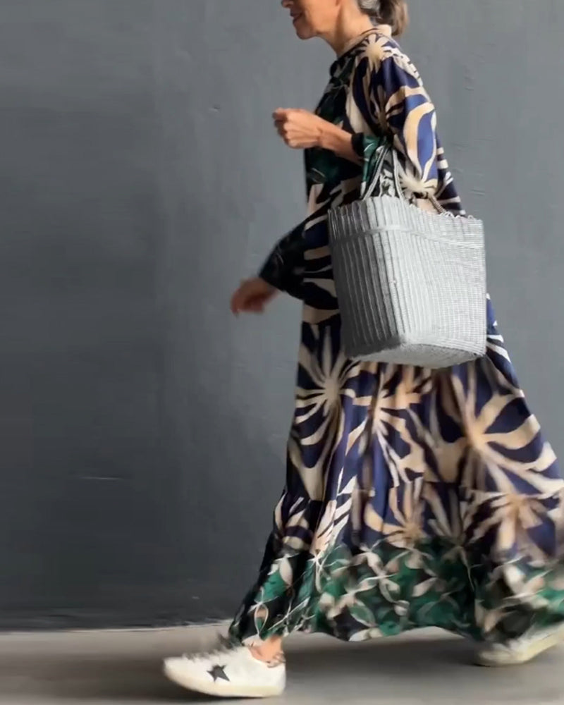 Anika™ - casual printed vacation dress