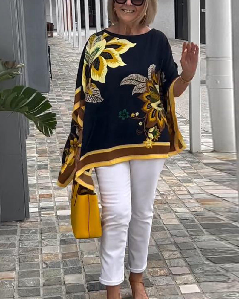 Rheala™ - Casual blouse met print