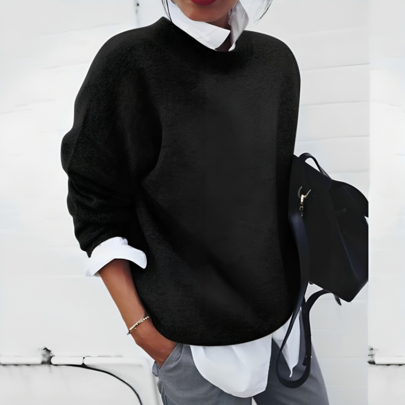 Gwendolen - Casual Knitted Cashmere Sweater for Women | Ideal for Autumn