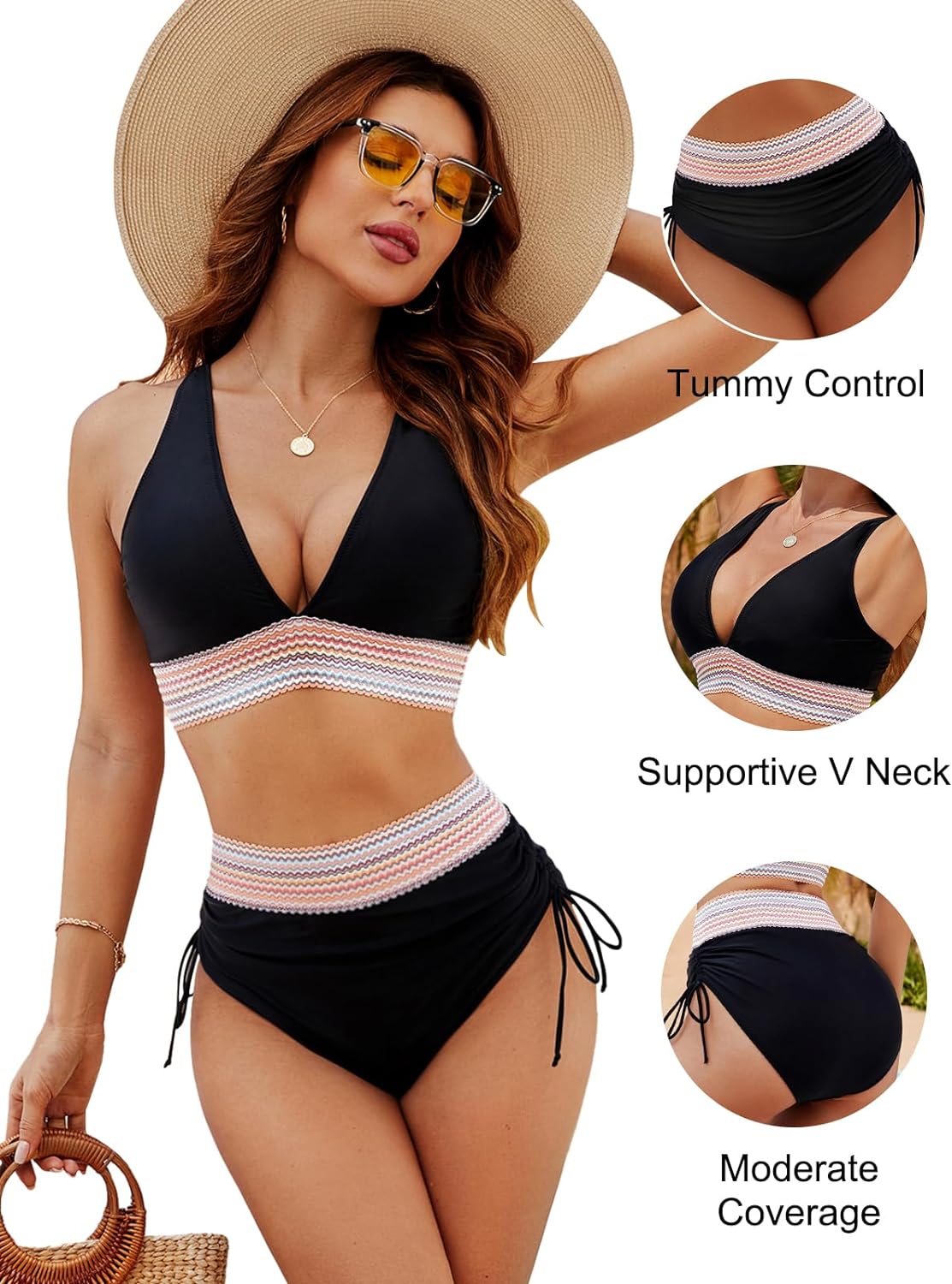 Leila™ - Bikini Rialaithe Bolg