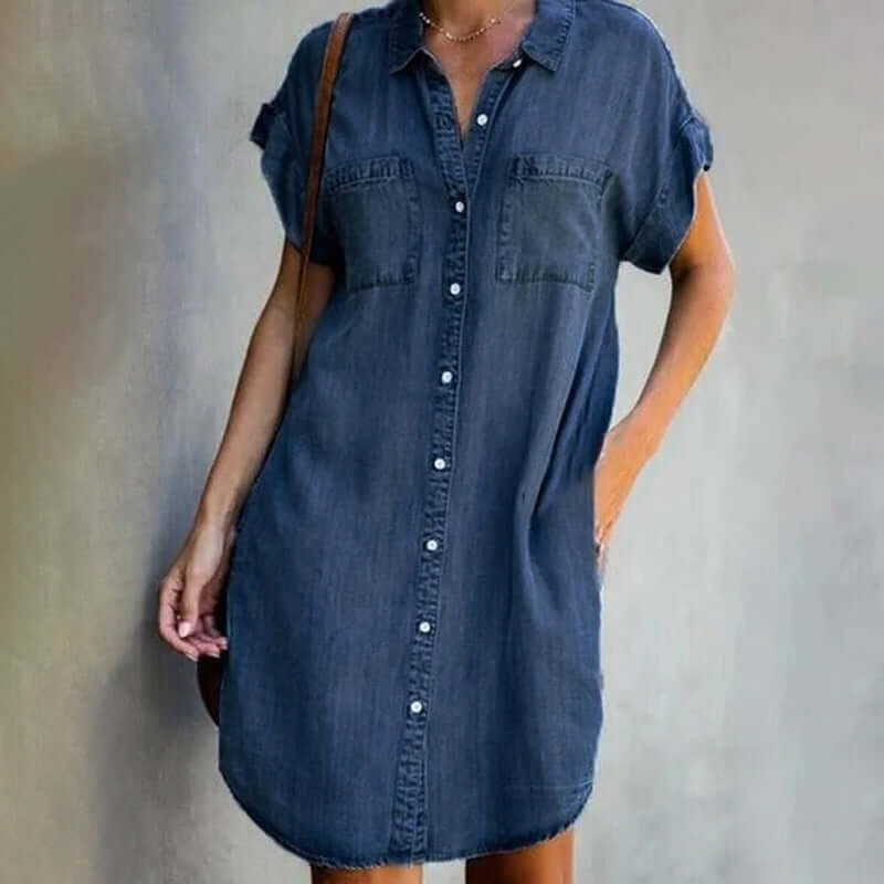 Noeline - Soft denim dress