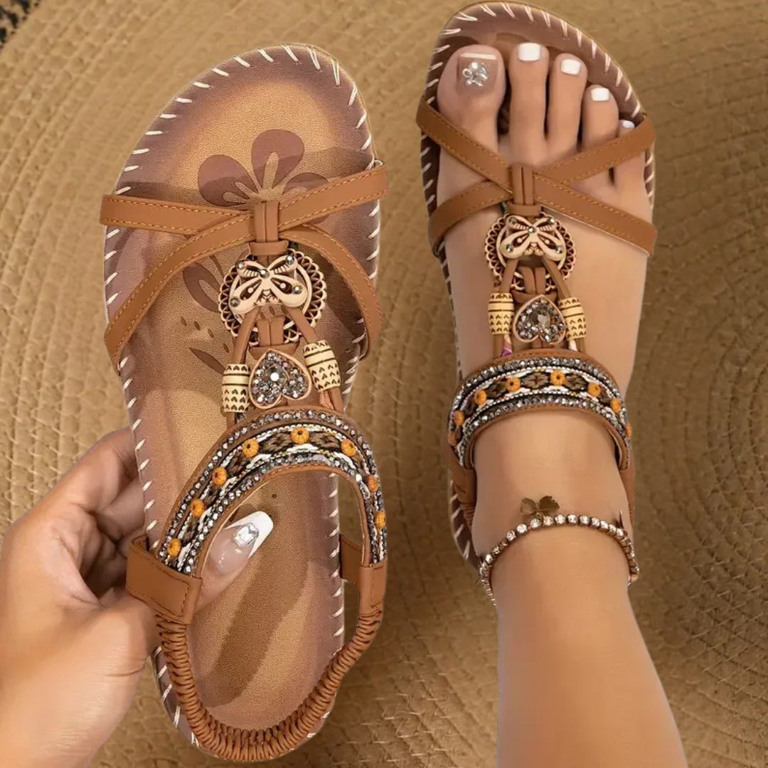 Adelira™ - Ibiza-style orthopedic sandals