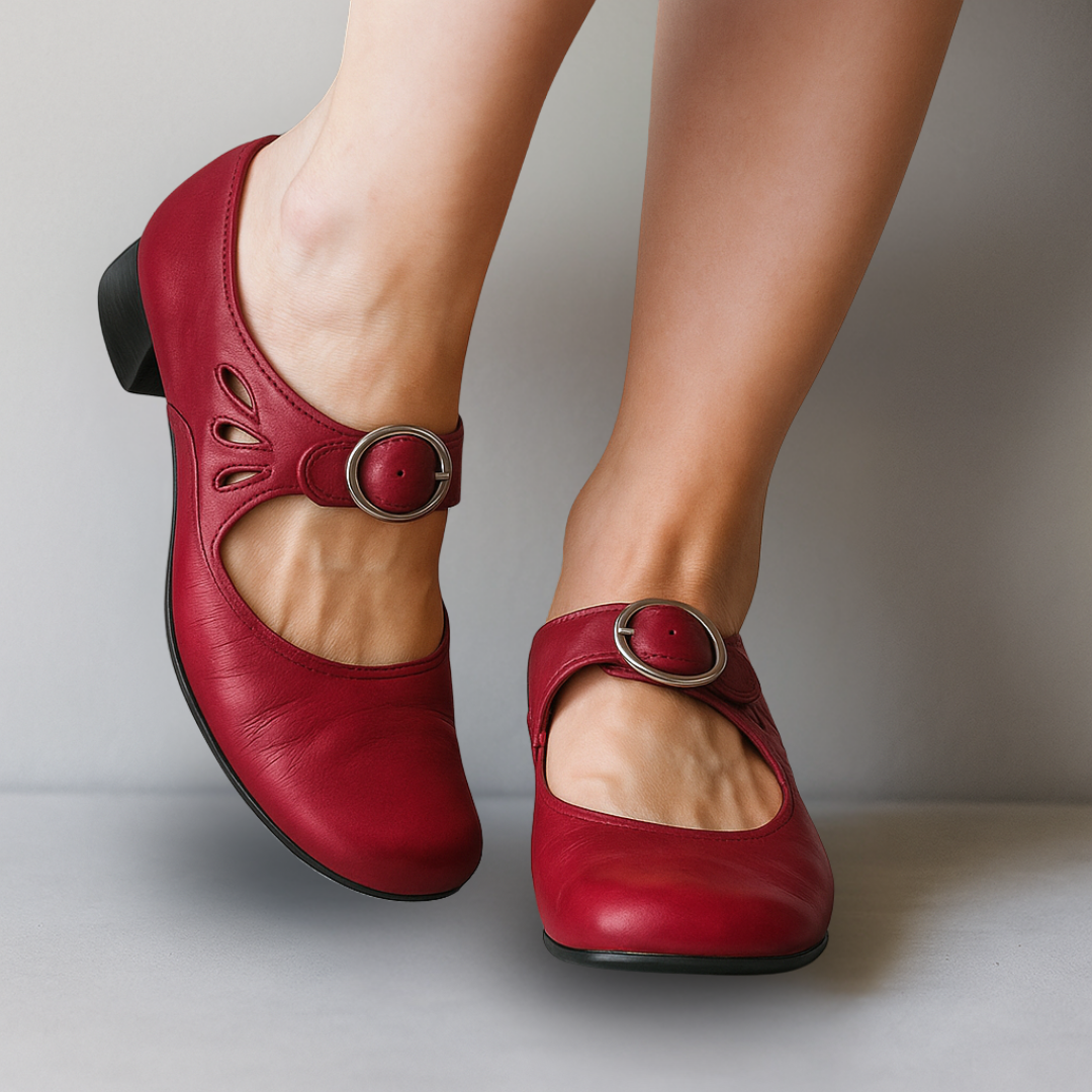 Ivelina - Orthopedic Leather Sandals with Comfortable Sole