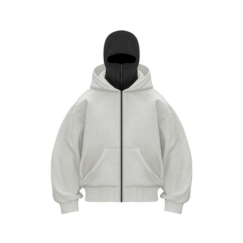 Lucas - Double layer hoodie with quilted lining