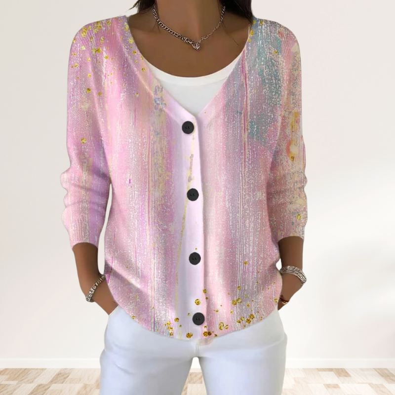 Eliavelle - Soft Winter Sweater with Elegant V-Neck