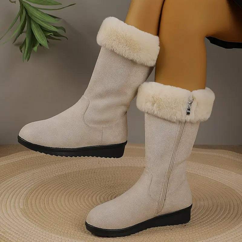 Delioraé - Long and Warm Orthopaedic Boots for Winter