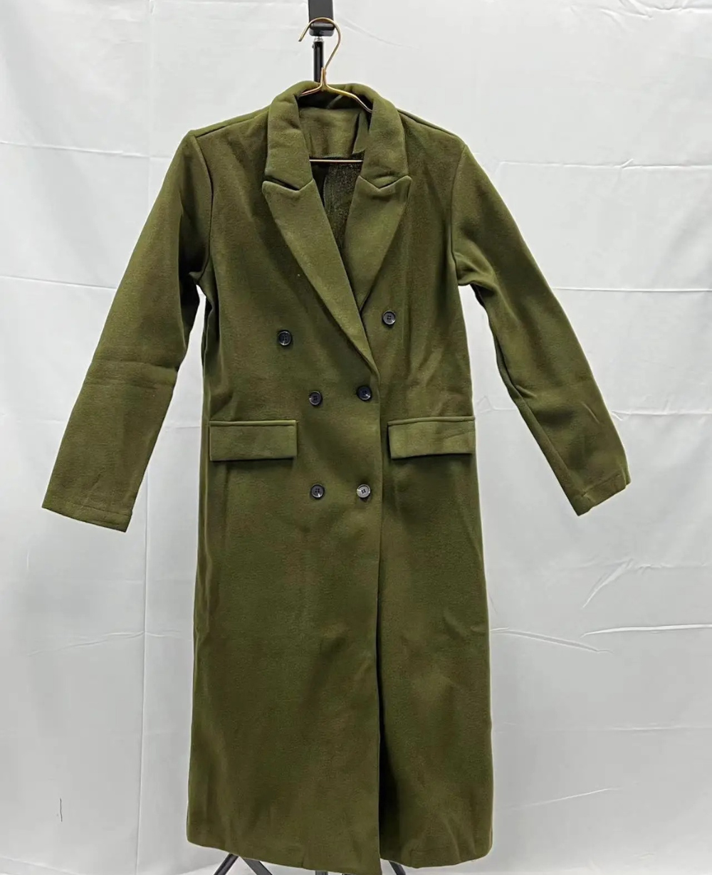 Christabel - Women's Elegant Fitted Long Trenchcoat | Ideal for Autumn/Winter