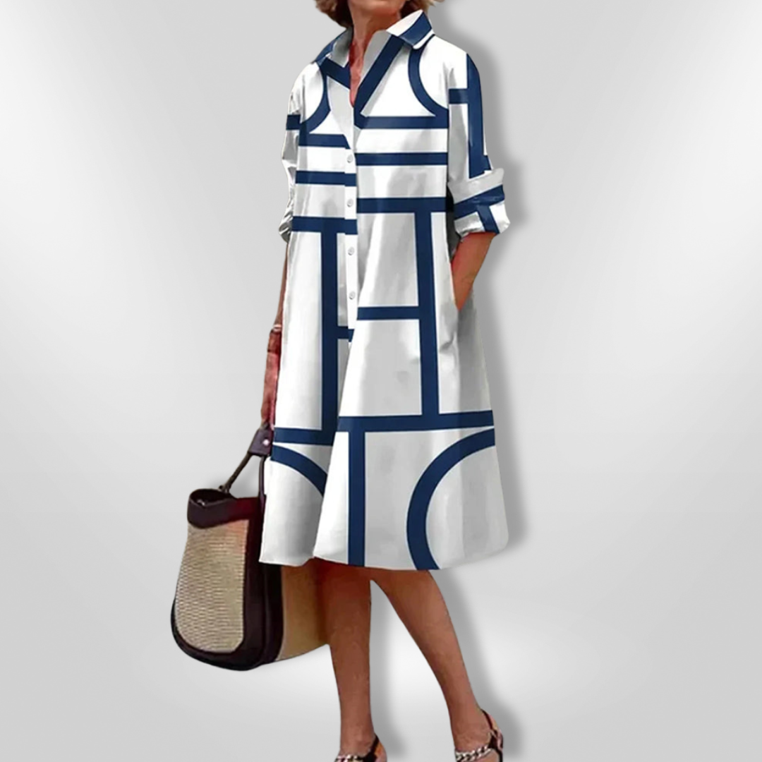 Elya - Elegant Dress with Pockets