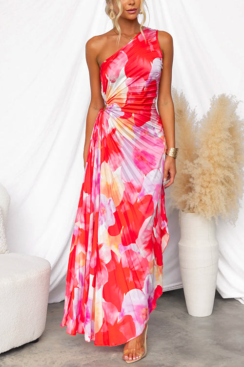 Alma - Elegant pleated summer dress