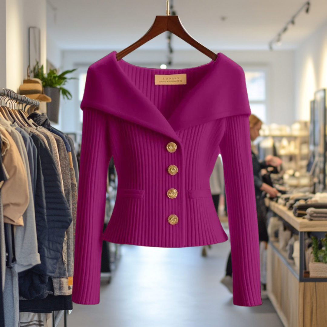 Loreta™ – Luxurious Sweater Jacket