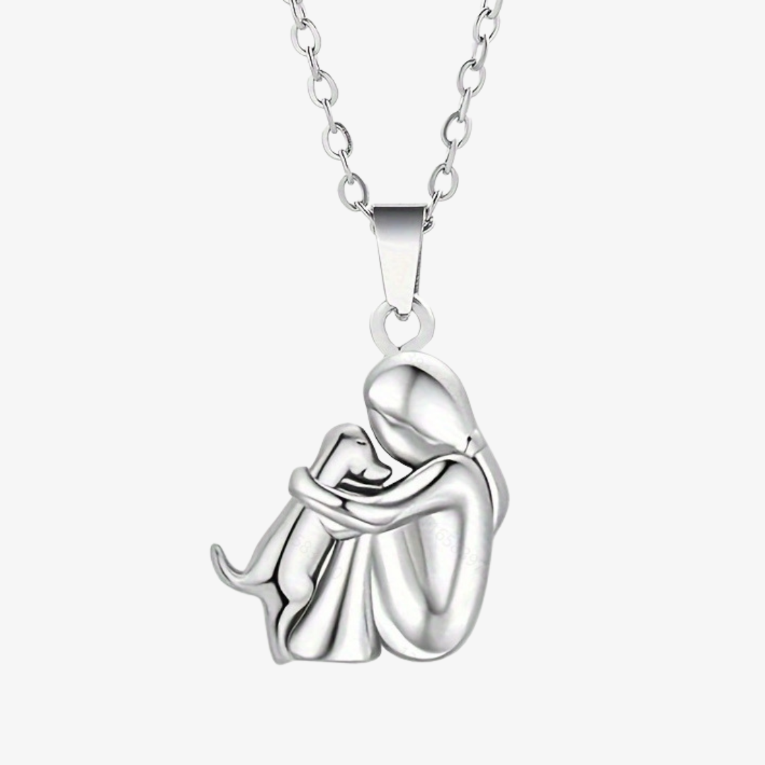 Aurelinea - Necklace with Dog-Shaped Pendant