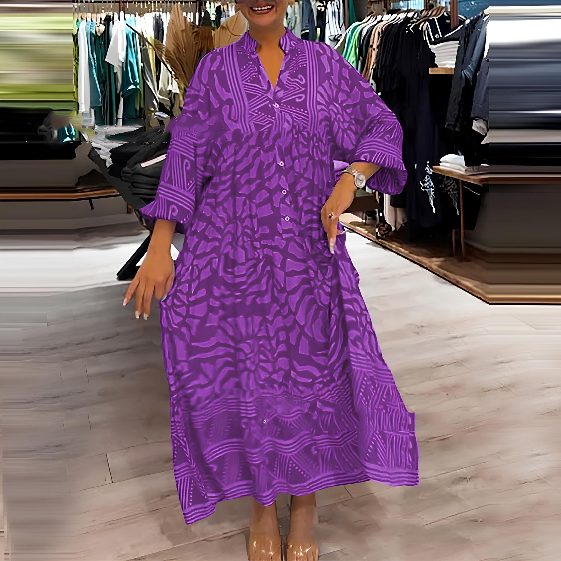 Inga™ - Colorful and Airy Maxi Dress