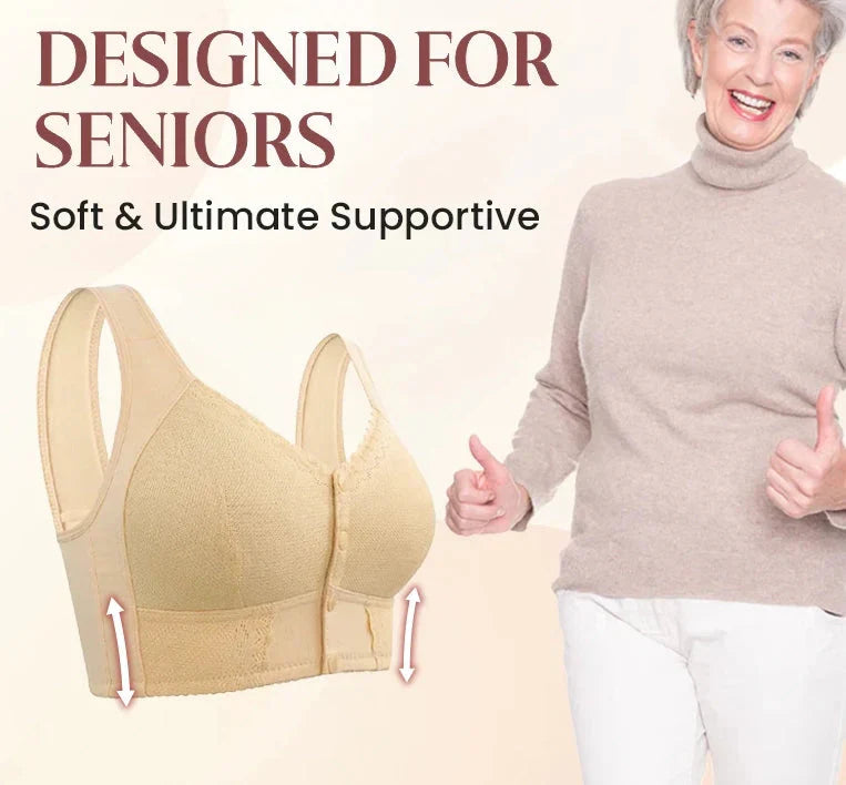 Jetje - Breathable Bra with Front Closure