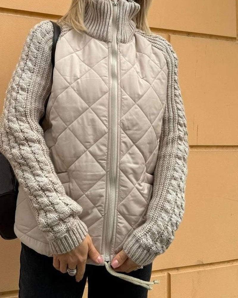 Bravina™ - Casual Knitted Fleece Jacket