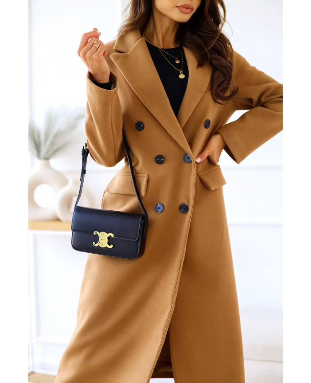 Christabel - Women's Elegant Fitted Long Trenchcoat | Ideal for Autumn/Winter