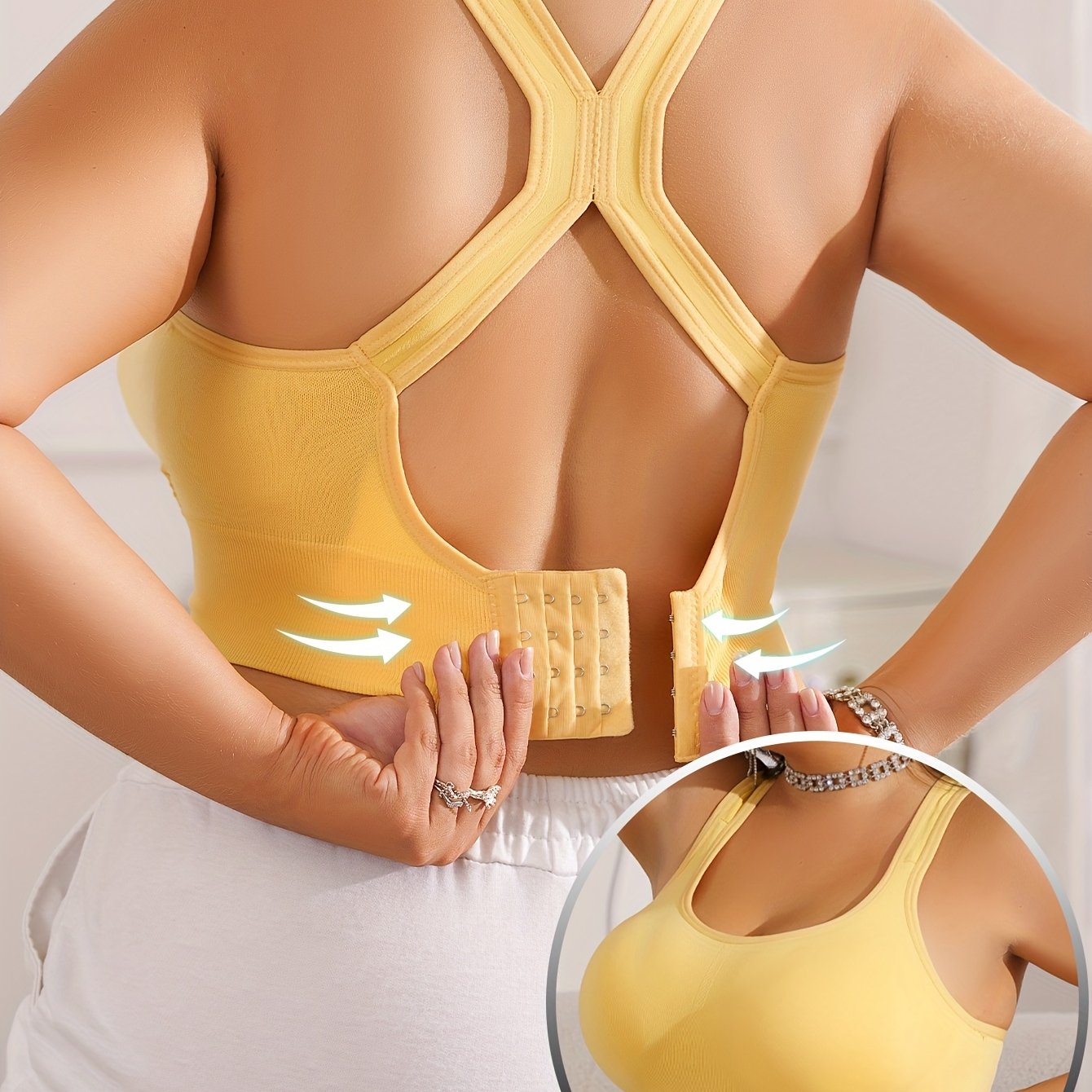 Vittoria™ - Plus Size Sportbeha met Verwijderbare Pads en Verstelbare Bandjes