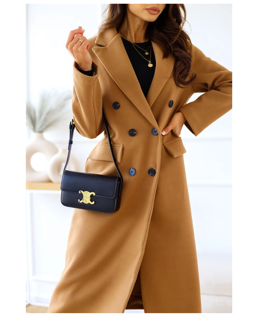 Christabel - Women's Elegant Fitted Long Trenchcoat | Ideal for Autumn/Winter