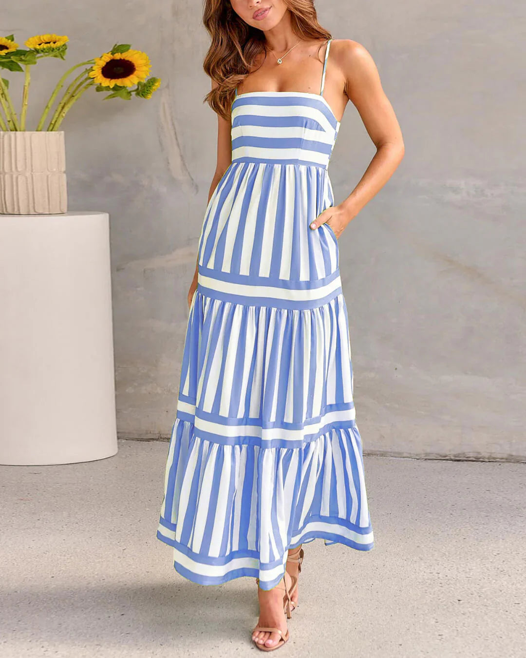 Sonia™- Striped dress