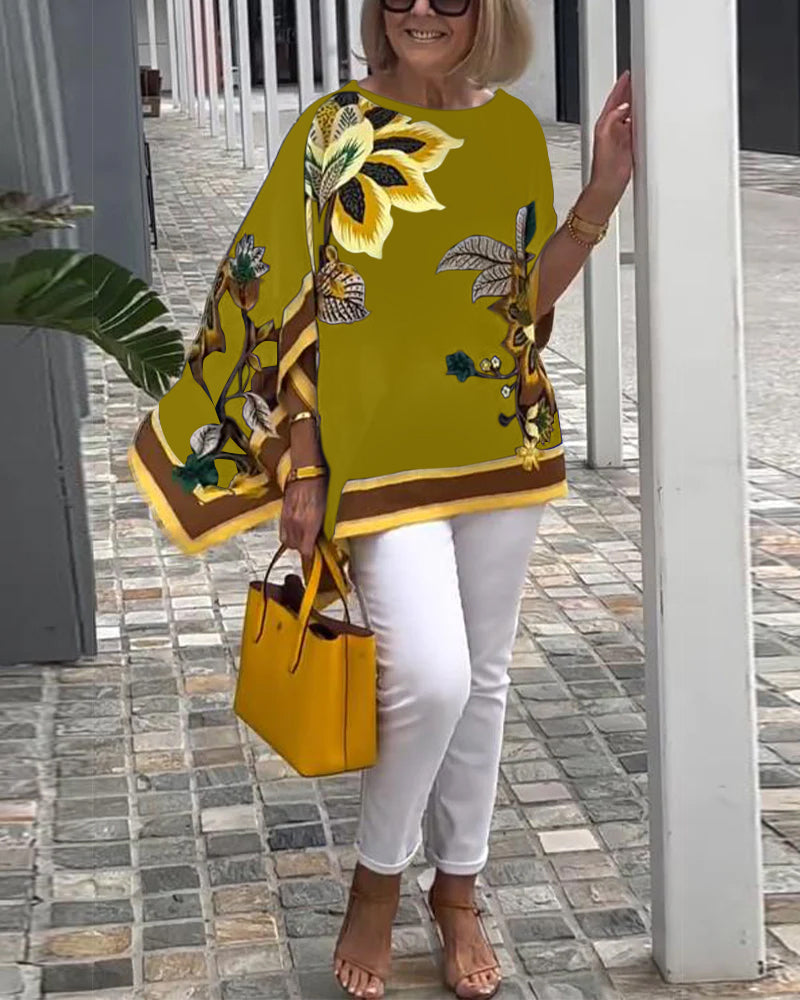 Rheala™ - Casual blouse met print