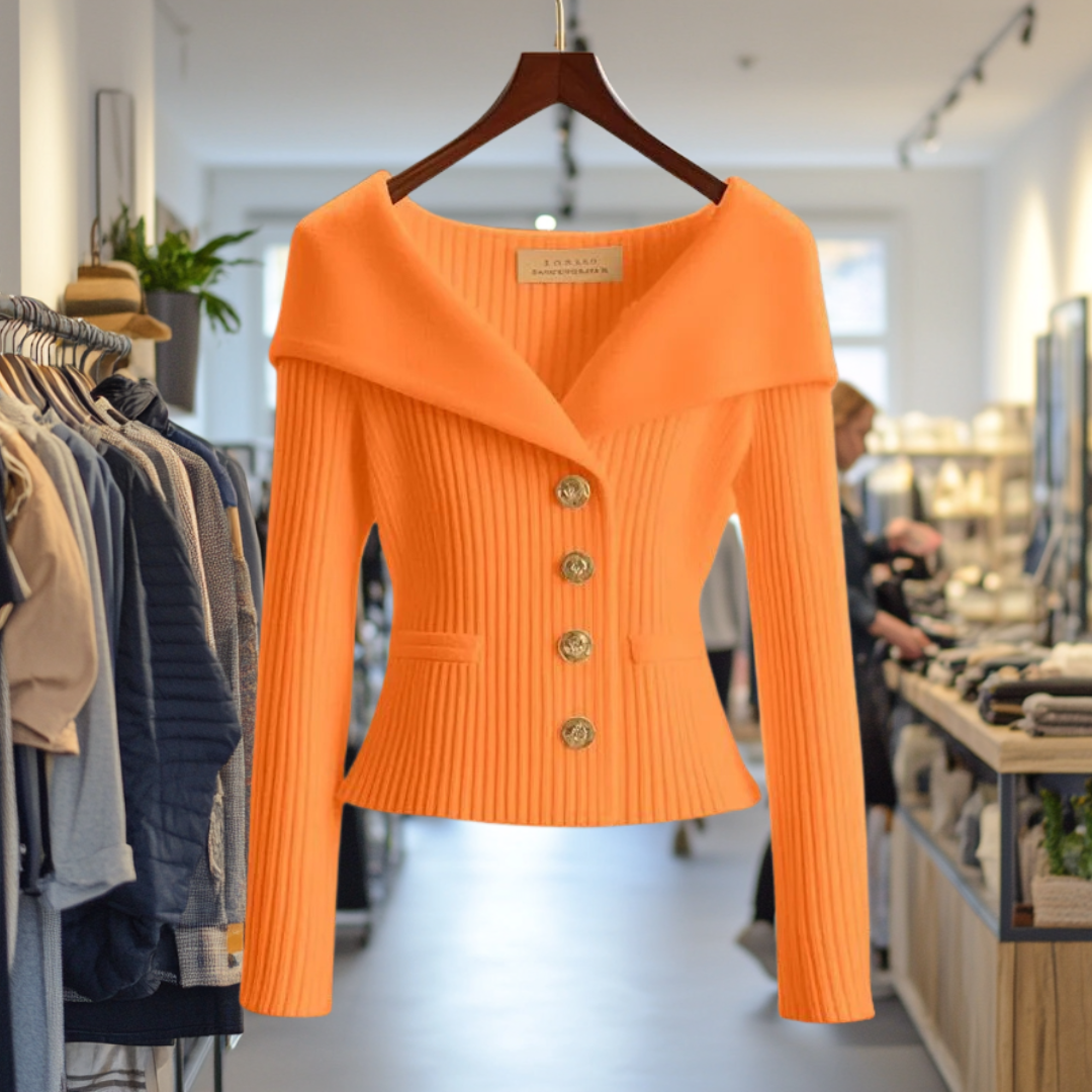 Loreta™ – Luxurious Sweater Jacket