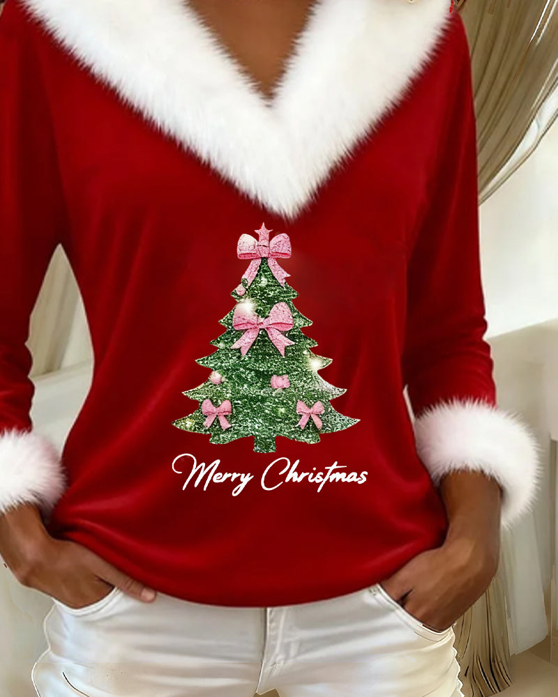 Marivessae - Women's Soft Knit V-Neck Jumper