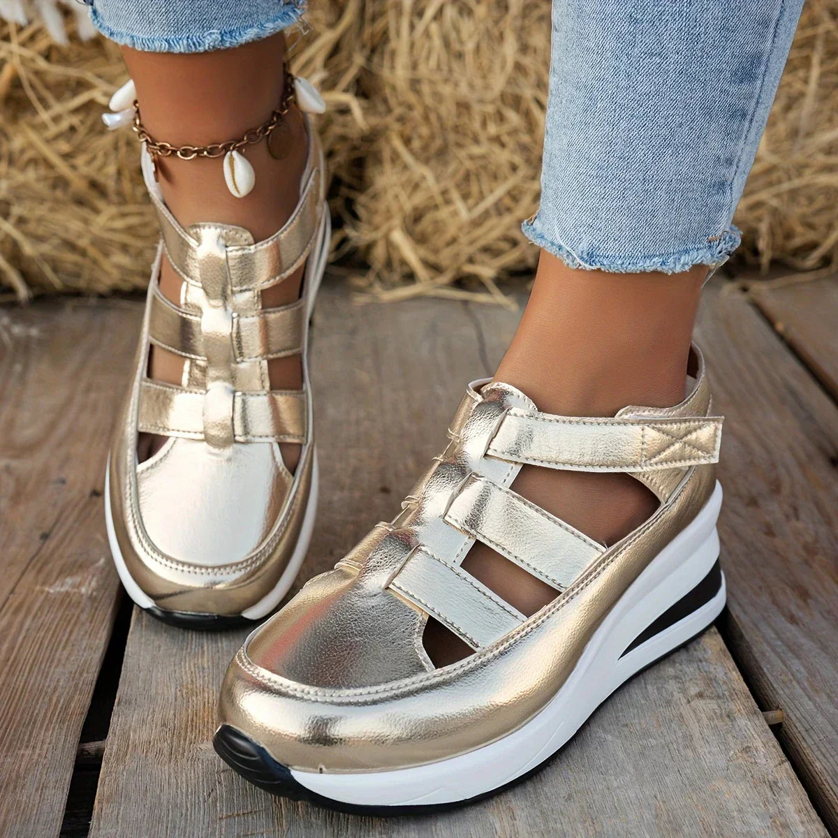 Vionna™ - Ergonomische sandalen voor ongeëvenaard comfort en een elegante, dagelijkse stijl