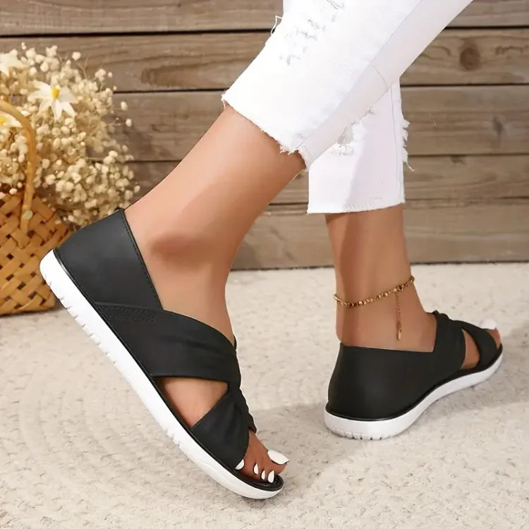 Florinda - Comfortable bow tie sandals for women