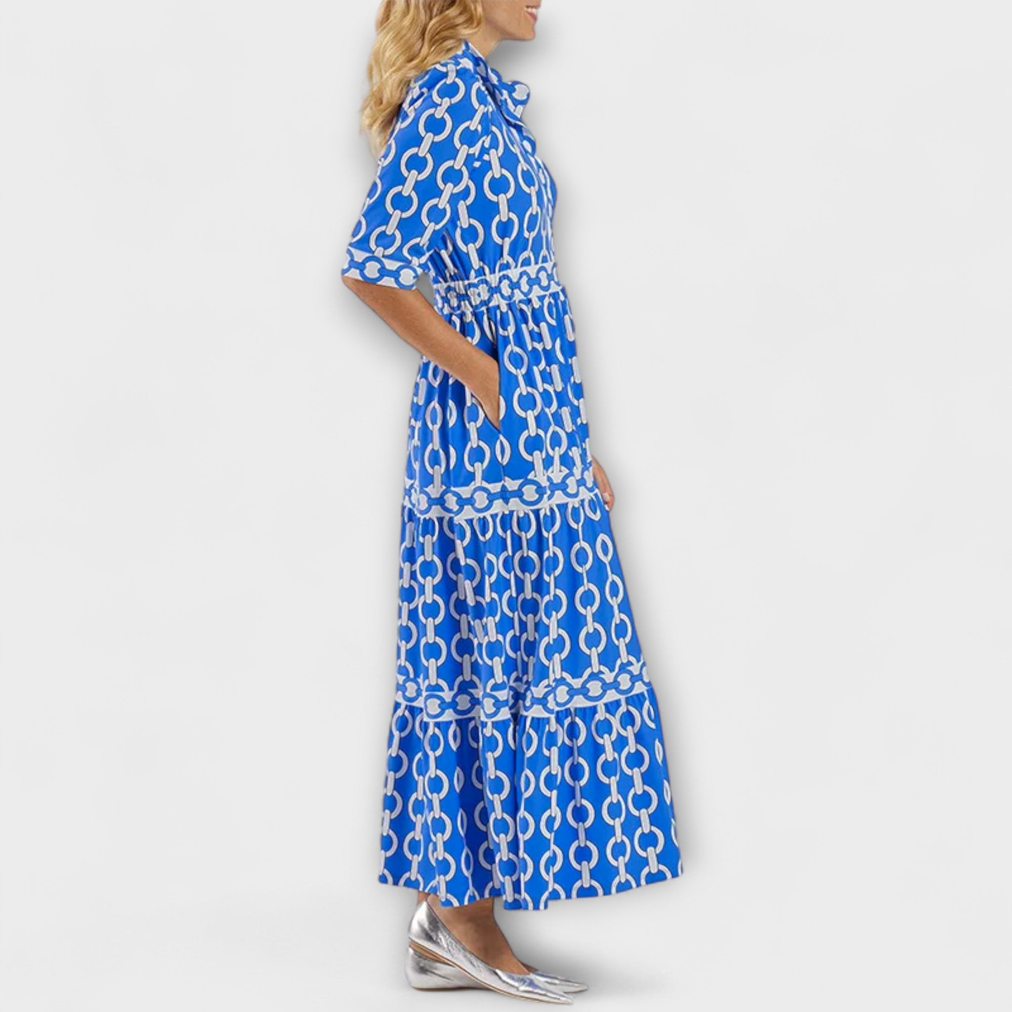Corinna - Midi dress with chain motif