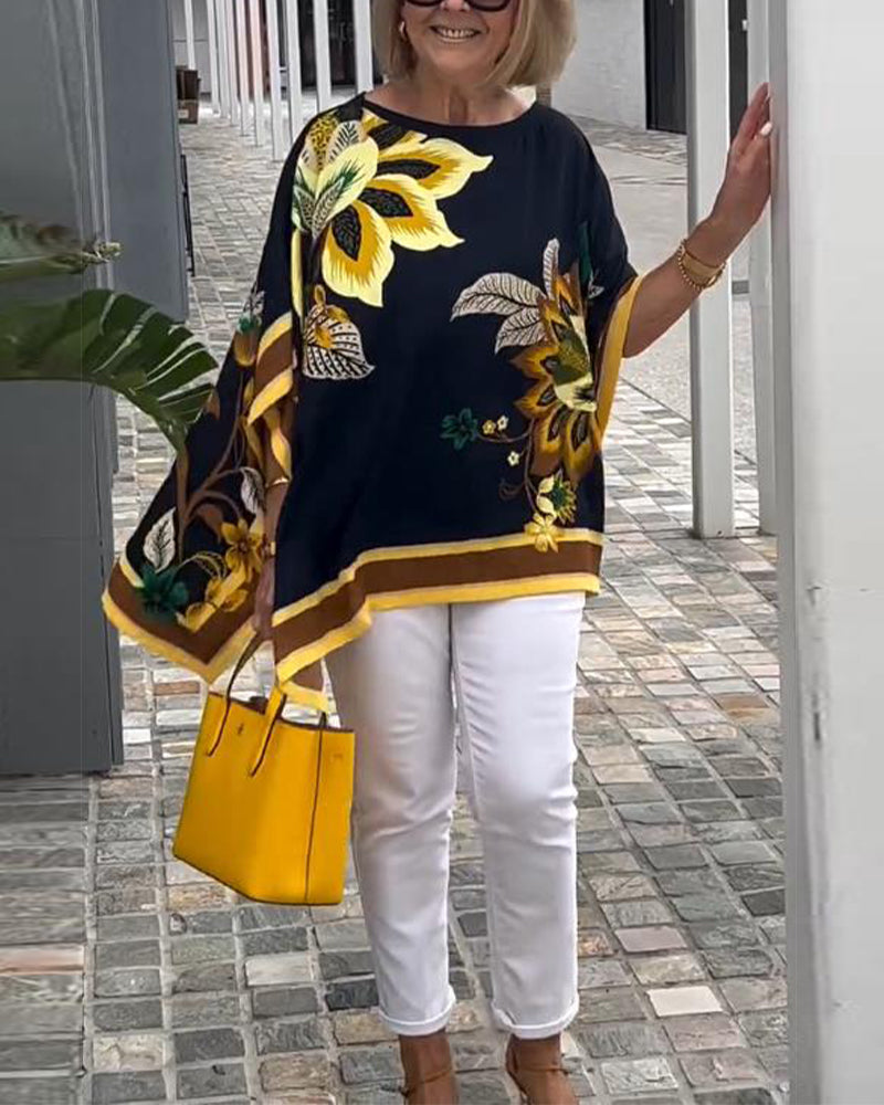 Rheala™ - Casual blouse met print