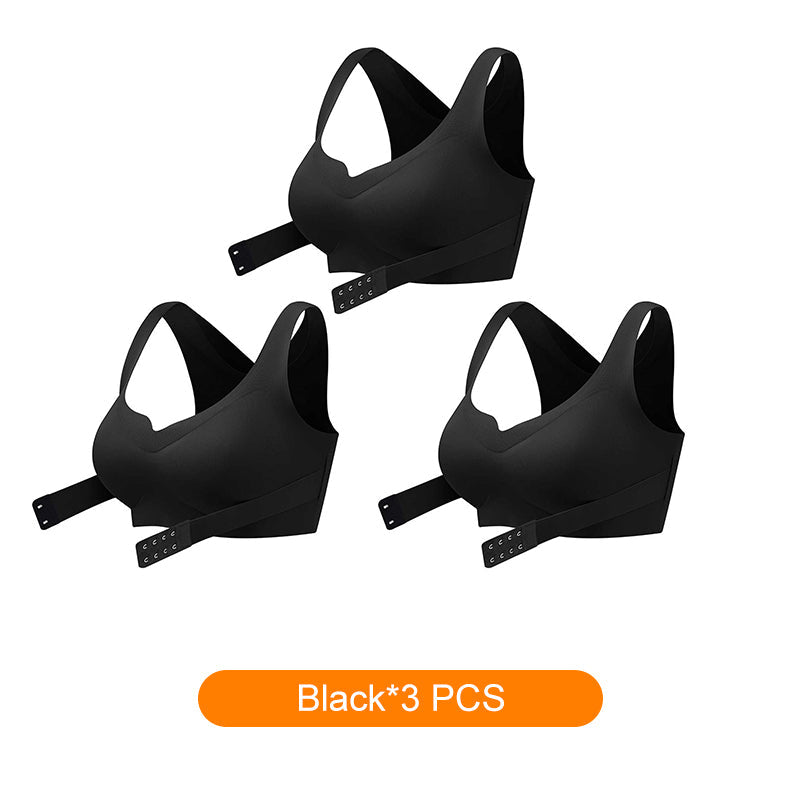 Hestia - Seamless push-up bra with front closure for women