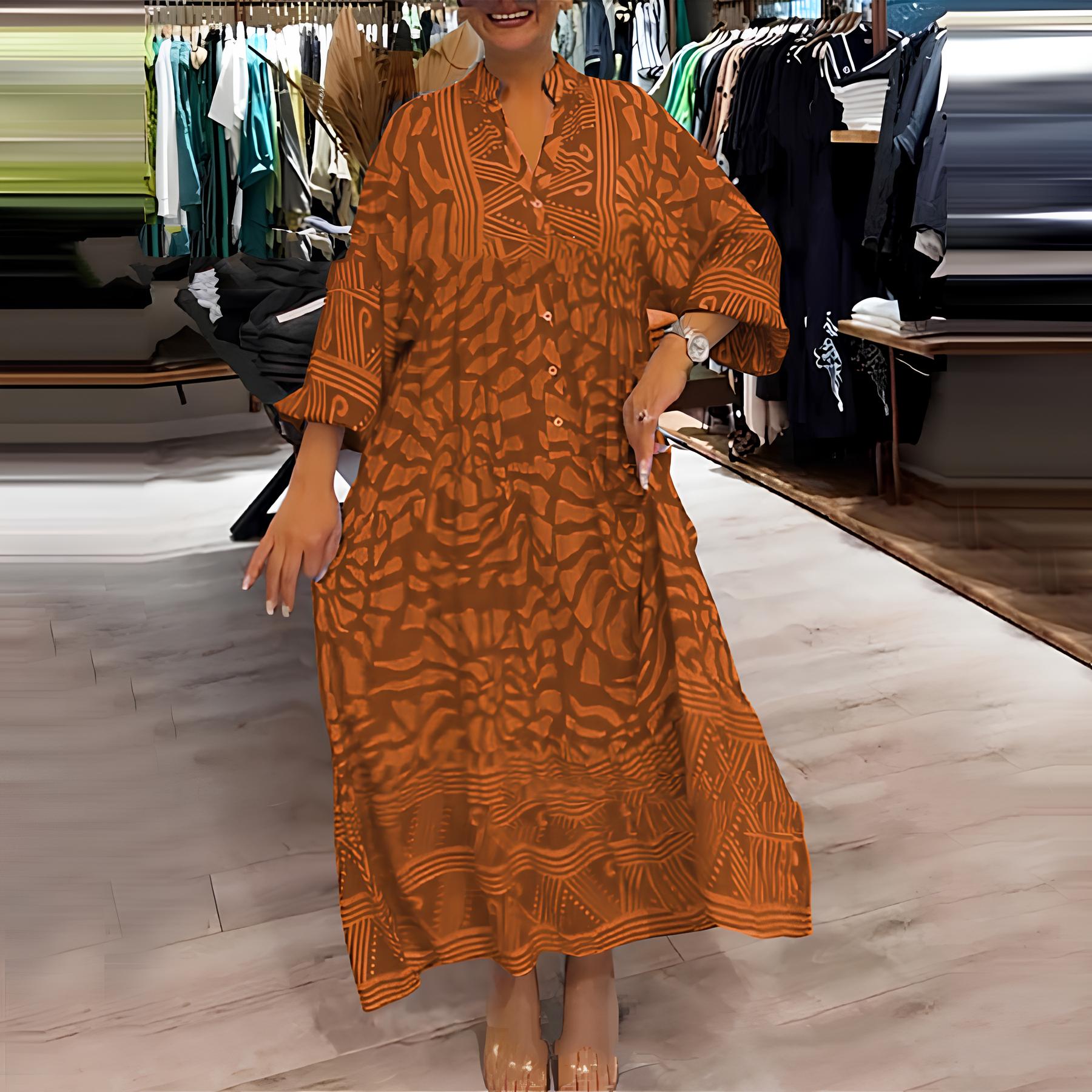 Inga™ - Colorful and Airy Maxi Dress