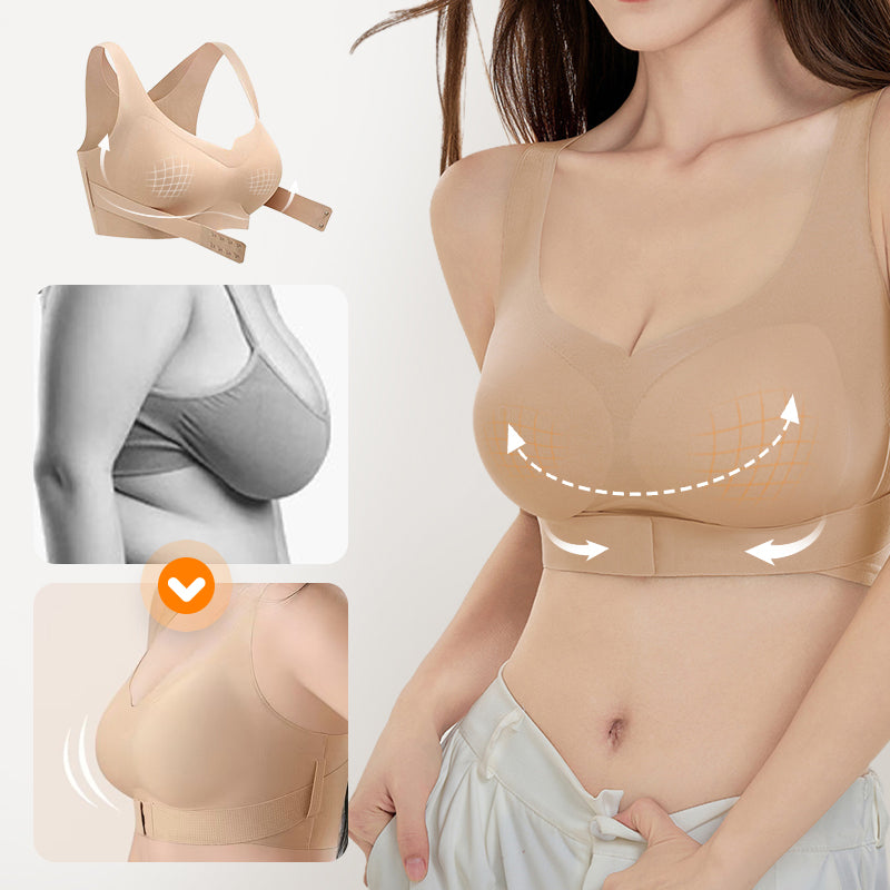 Hestia - Seamless push-up bra with front closure for women