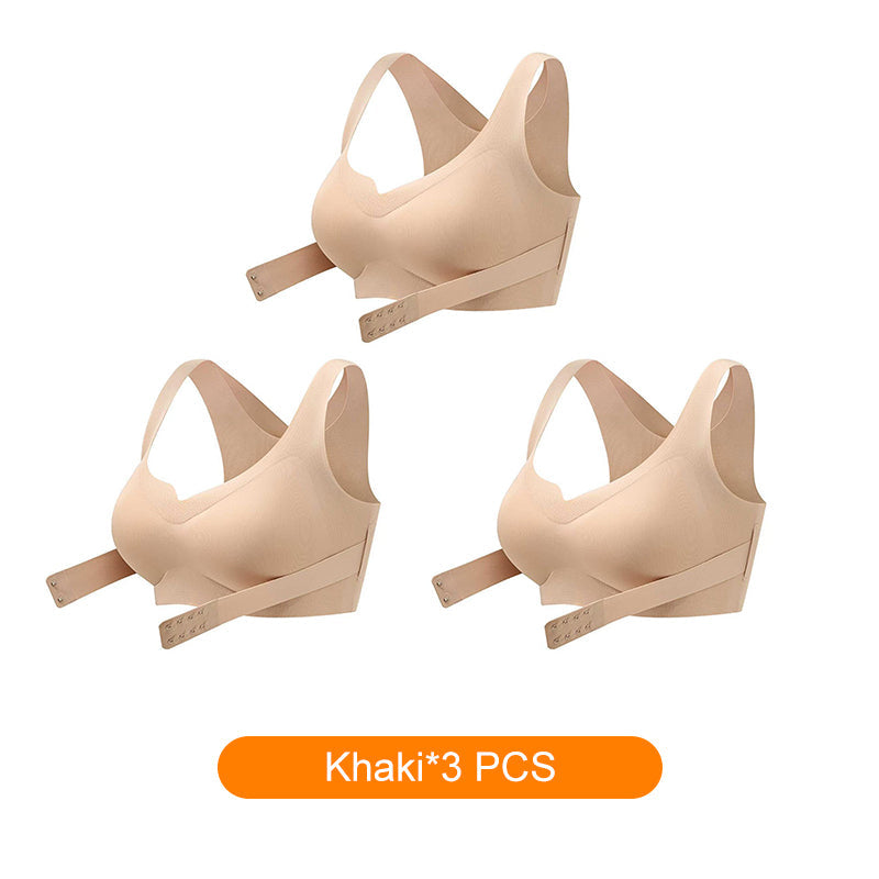 Hestia - Seamless push-up bra with front closure for women