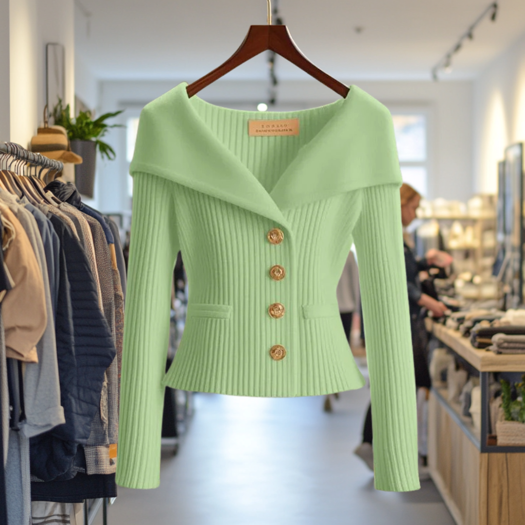 Loreta™ – Luxurious Sweater Jacket