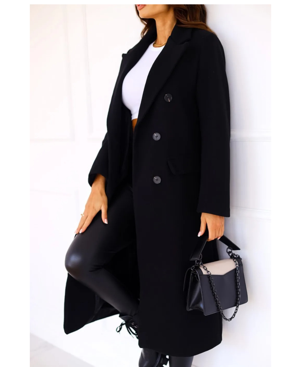 Christabel - Women's Elegant Fitted Long Trenchcoat | Ideal for Autumn/Winter