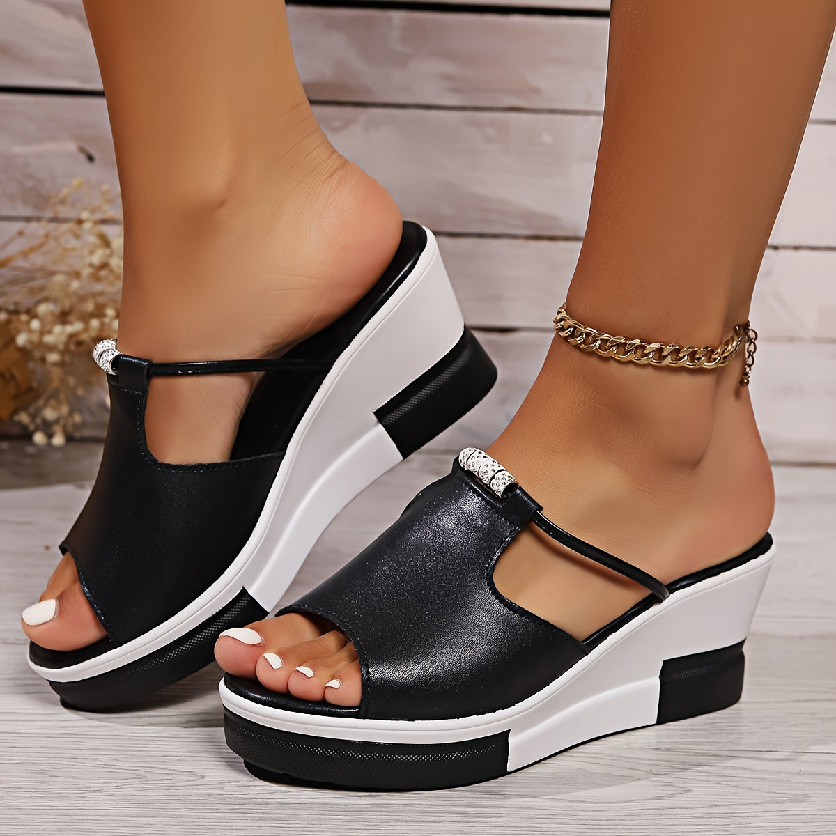 Evania - Comfortable platform orthopedic sandals for women