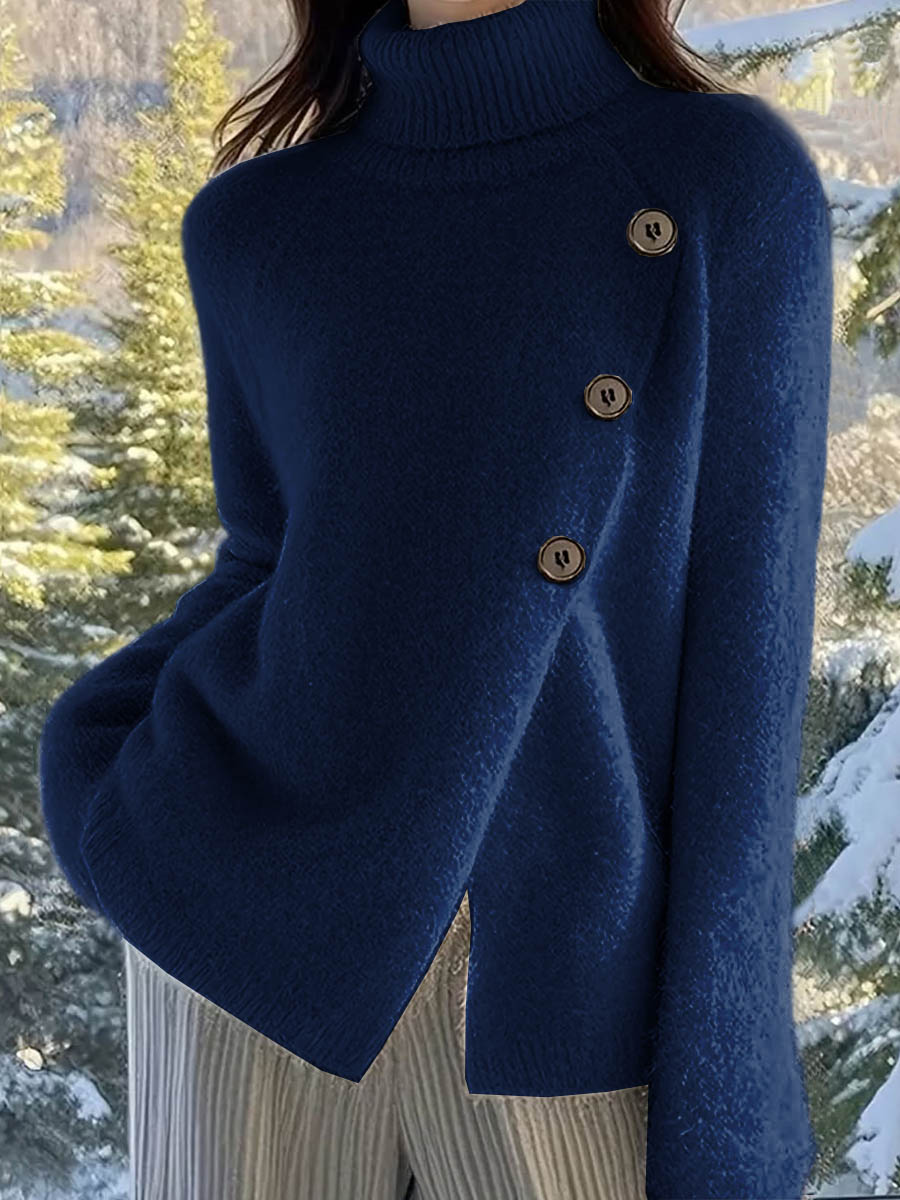 Pavinna™ - Casual Roll Neck Sweater for Women