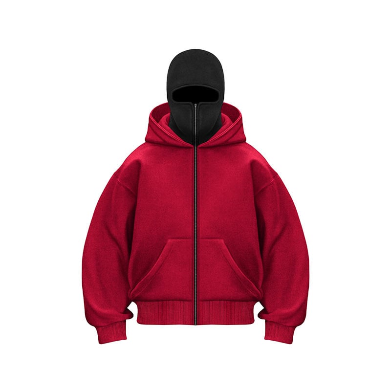 Lucas - Double layer hoodie with quilted lining