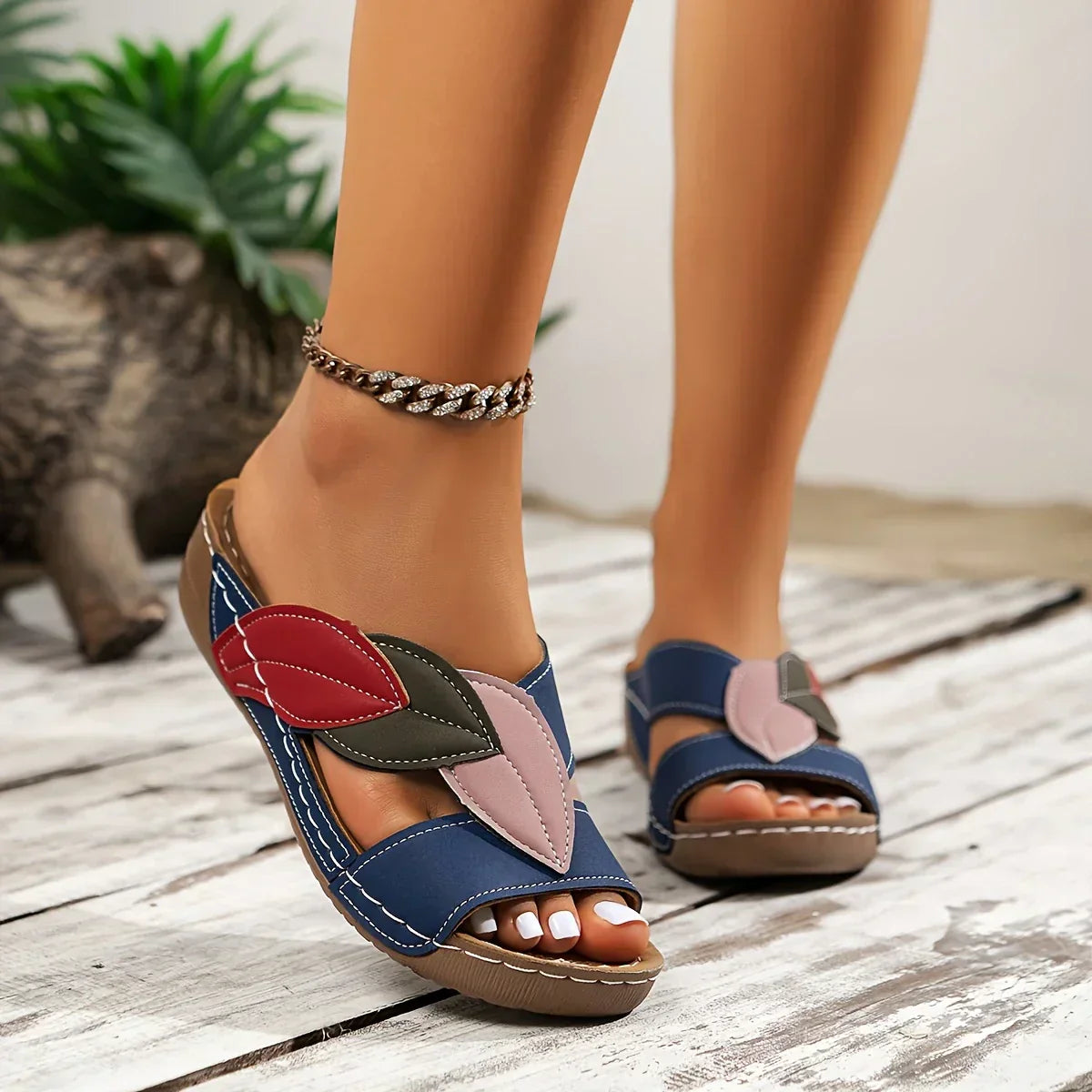 Deliora - Slip-On Orthopaedic Comfort Sandals