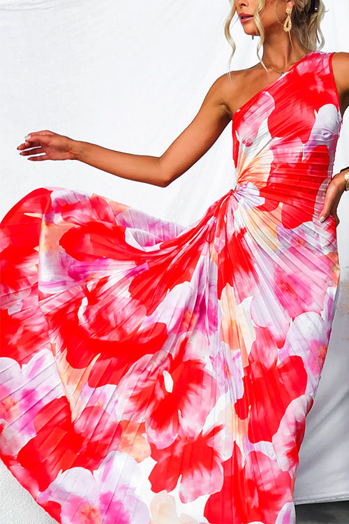 Alma - Elegant pleated summer dress