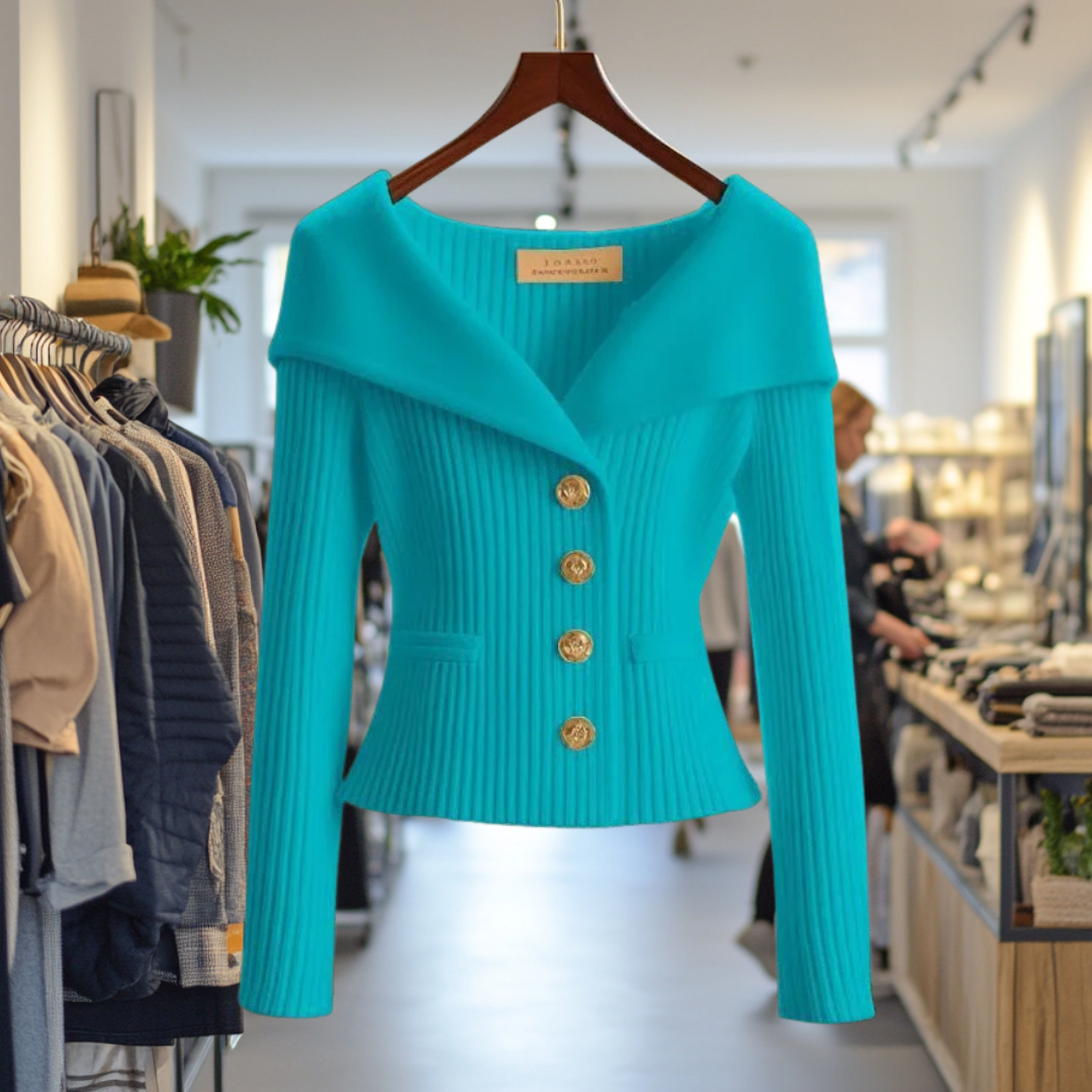 Loreta™ – Luxurious Sweater Jacket