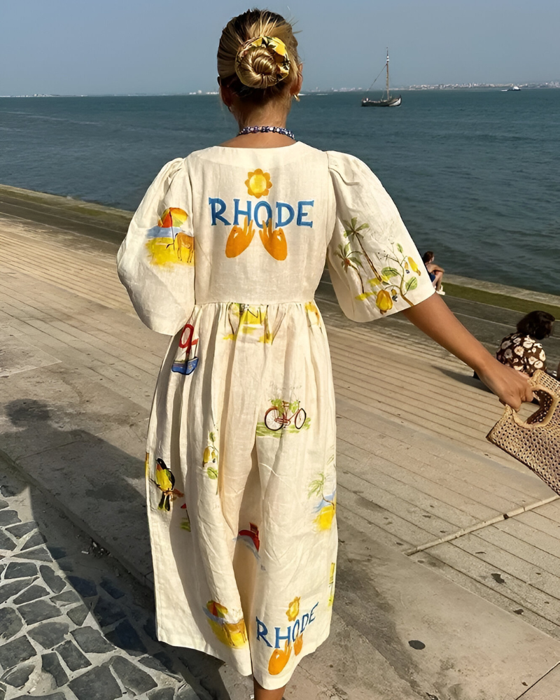 Sybilla™ - Printed Midi Dress