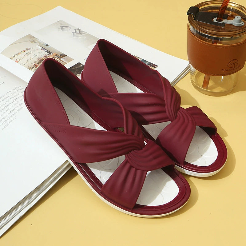 Florinda - Comfortable bow tie sandals for women