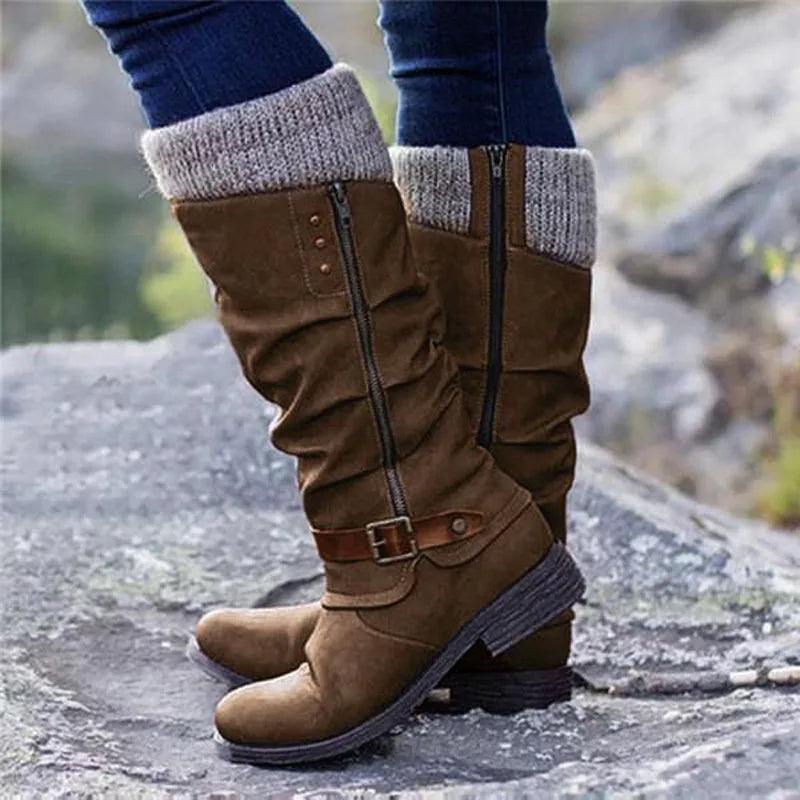 Eithne - Casual Knee High Winter Snow Boots for Women | Great for Winter