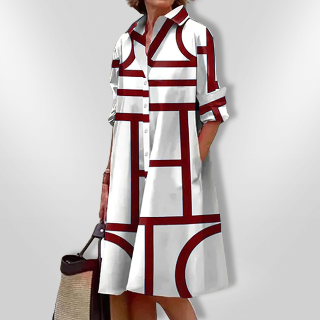 Elya - Elegant Dress with Pockets