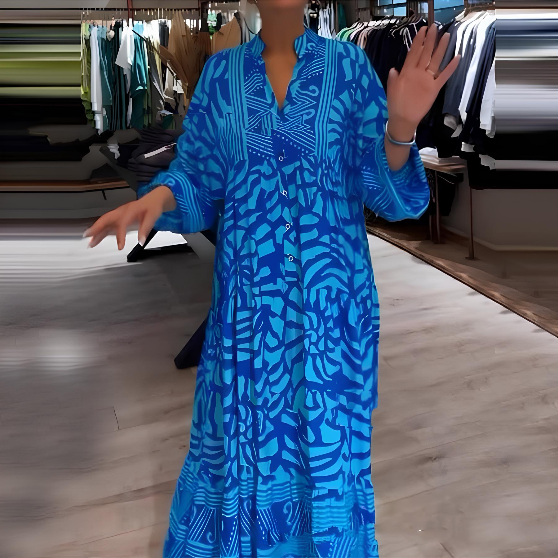 Inga™ - Colorful and Airy Maxi Dress