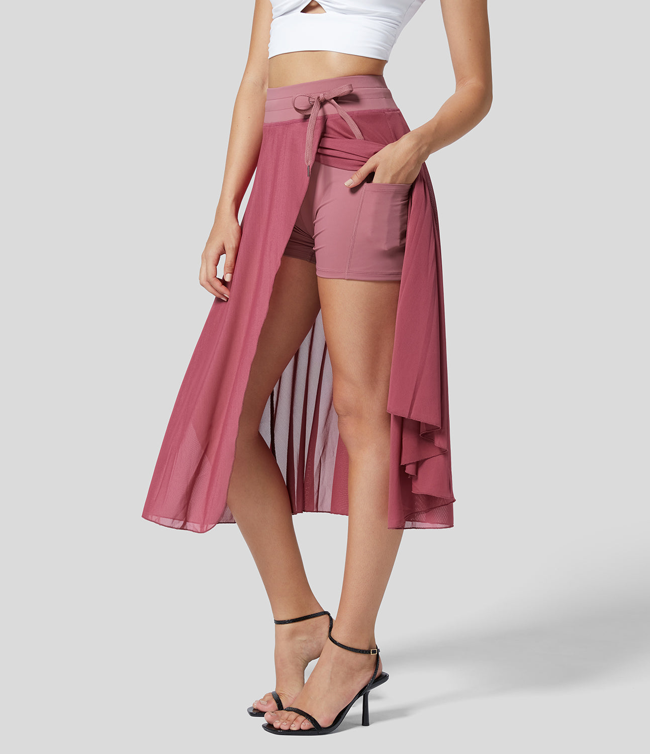 Maris - 2-in-1 High Waisted Skirt