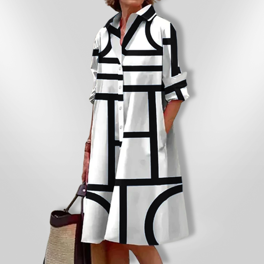 Elya - Elegant Dress with Pockets